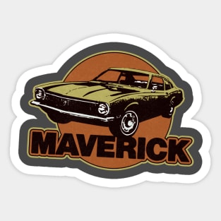 Vintage Maverick Sticker